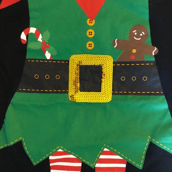 NWT Elf Dress Up Christmas Tee New Look - Picture 3 of 6